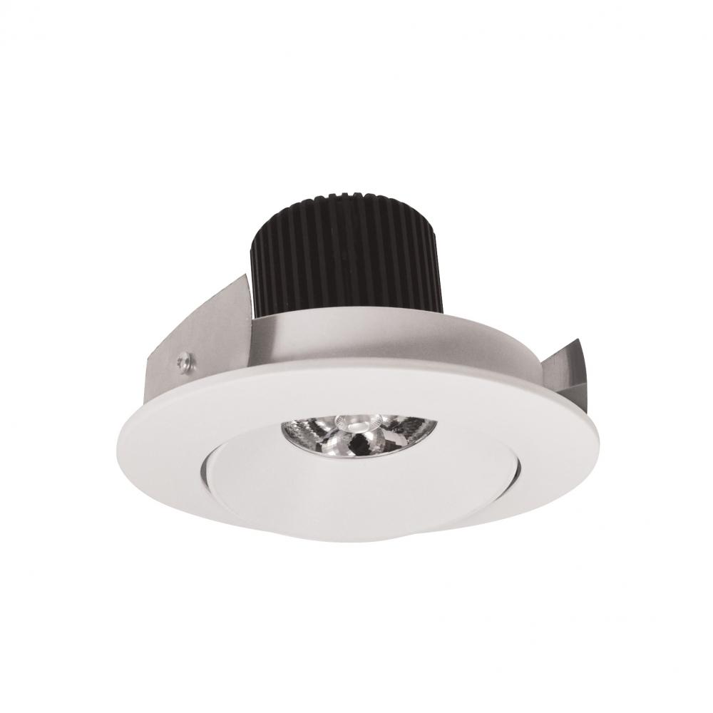 4" Iolite LED Round Adjustable Cone Reflector, 10-Degree Optic, 900lm / 12W, 3000K, White