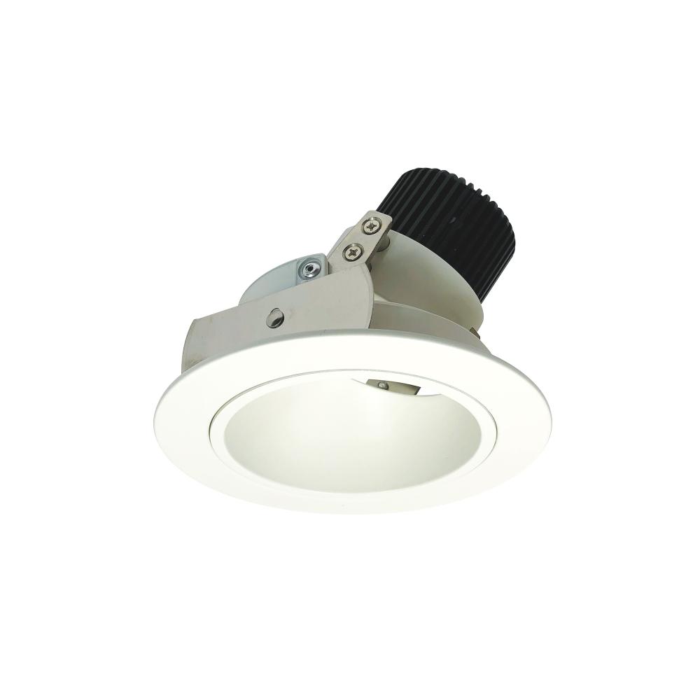 4" Iolite LED Round Adjustable Deep Reflector, 10-Degree Optic, 800lm / 12W, 2700K, Matte Powder