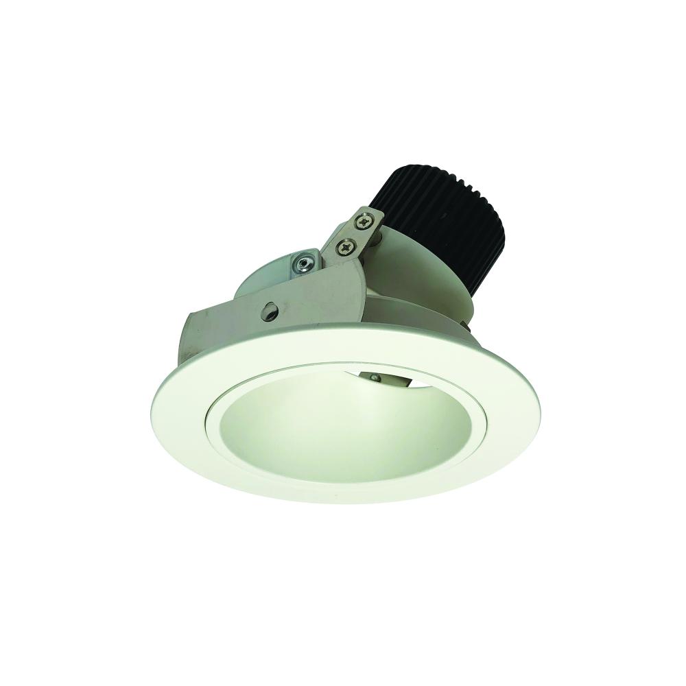 4" Iolite LED Round Adjustable Deep Reflector, 10-Degree Optic, 800lm / 12W, 3500K, White