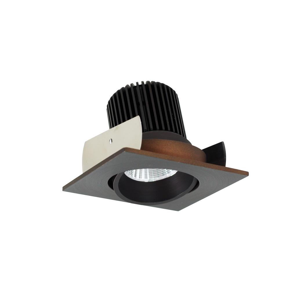 2" Iolite LED Square Adjustable Cone Reflector, 1000lm / 14W, 3000K, Bronze Reflector / Bronze