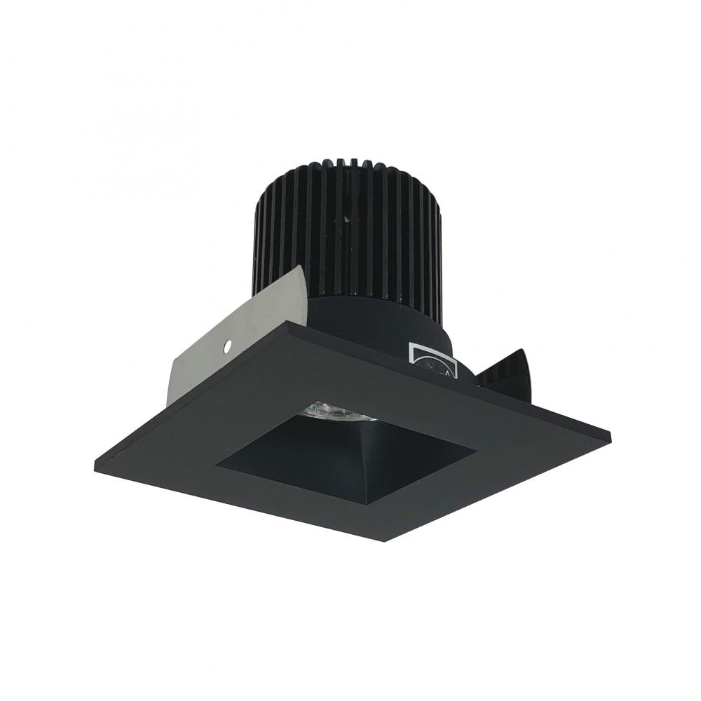 2" Iolite LED Square Reflector with Square Aperture, 10-Degree Optic, 800lm / 12W, 2700K, Black