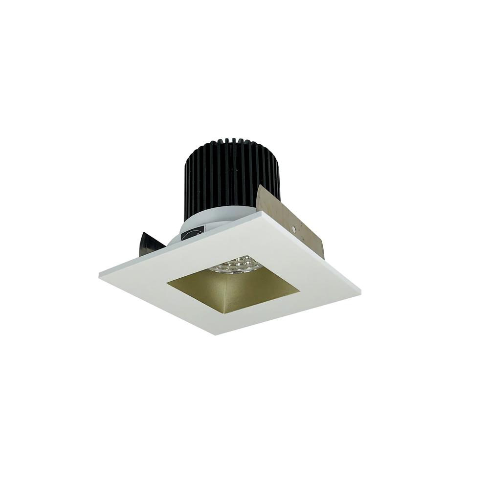 2" Iolite LED Square Reflector with Square Aperture, 800lm / 14W, Comfort Dim, Champagne Haze