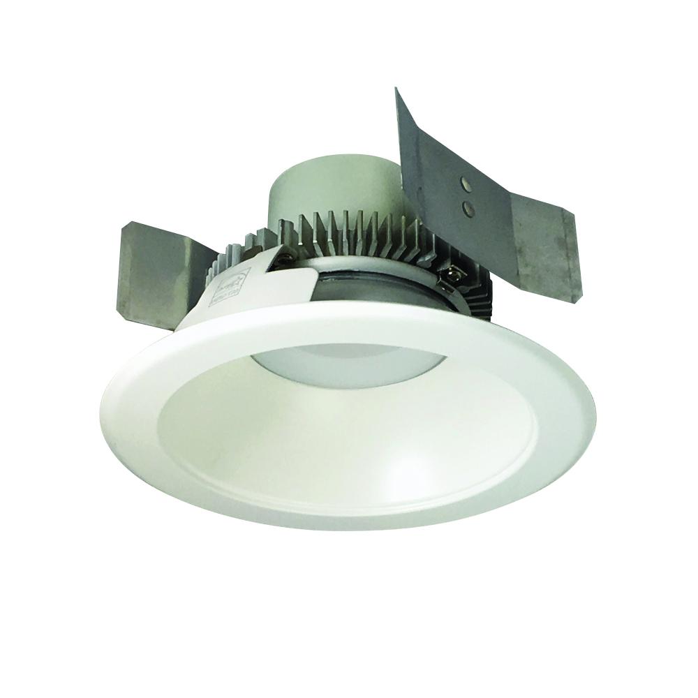 5" Cobalt Click Round Retrofit Reflector, 750lm / 10W, 3000K, White Reflector / White Flange,