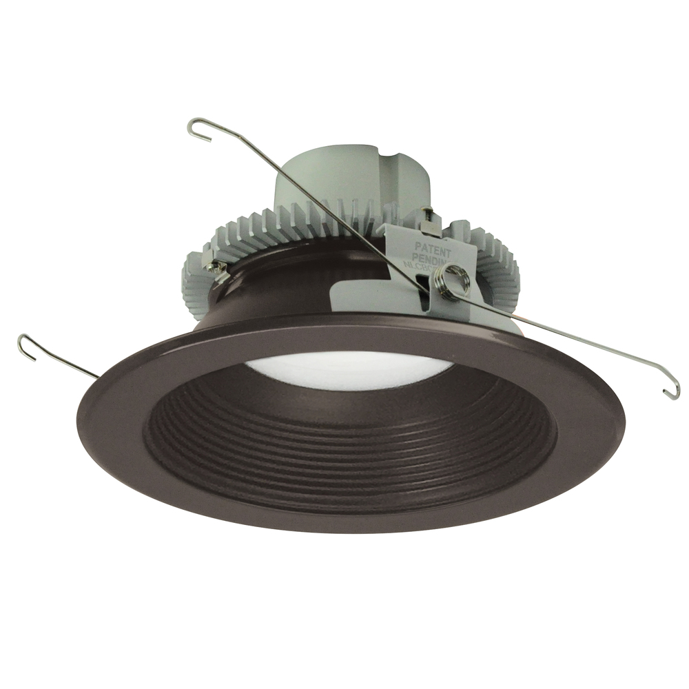 6" Cobalt Click Round Retrofit Baffle, 750lm / 10W, 2700K, Bronze Baffle / Bronze Flange,