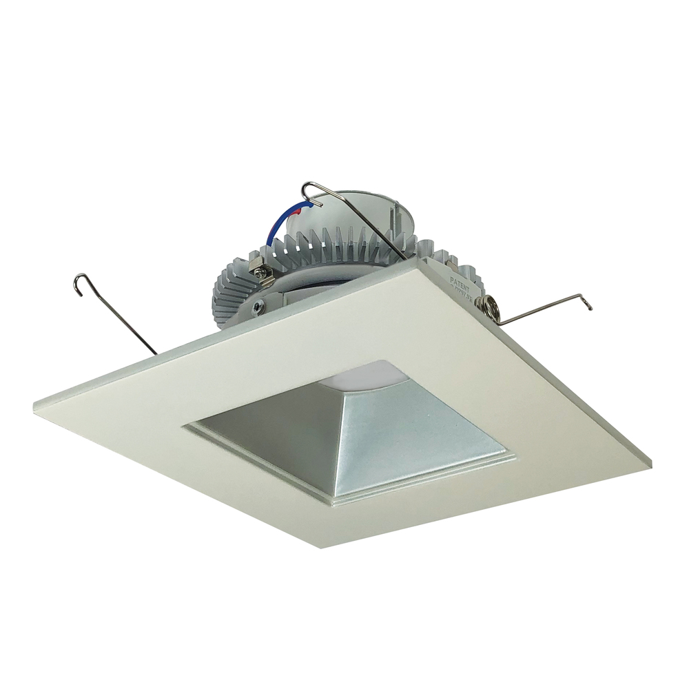 6" Cobalt Click Square Retrofit Reflector with Square Aperture, 1000lm / 12W, 3500K, Haze