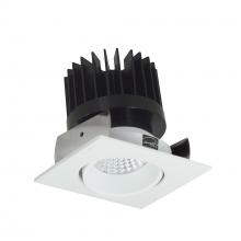 Nora NIOB-2SCCDXMPW/HL - 2" Iolite LED Square Adjustable Cone Reflector, 1500lm/2000lm/2500lm (varies by housing),