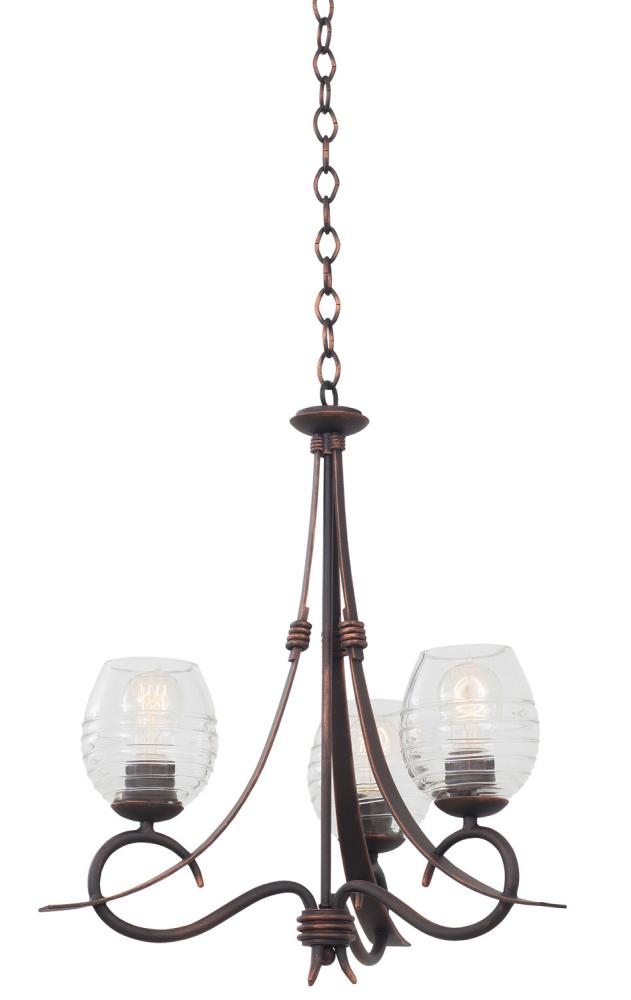 Seabrook 3 Light Chandelier