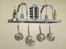 Hi-Lite MFG Co. H-24Y-D-BK01 - POT RACK COLLECTION