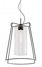 Norwell 5389-MB-CL - Cere Pendant Light - Matte Black