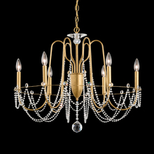 Schonbek 1870 AR1006N-59O - Esmery 6 Light 120V Chandelier in Ferro Black with Optic Crystal