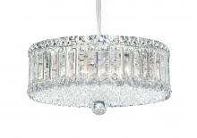 Schonbek 1870 6670O - Plaza 9 Light 120V Pendant in Polished Stainless Steel with Optic Crystal