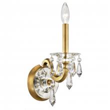 Schonbek 1870 S7601N-22R - Napoli 1 Light 120V Wall Sconce in Heirloom Gold with Radiance Crystal