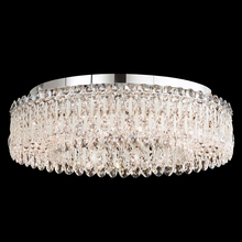 Schonbek 1870 RS8347N-22R - Sarella 12 Light 120V Flush Mount in Heirloom Gold with Radiance Crystal