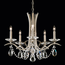 Schonbek 1870 VA8355N-59R - Vesca 5 Light 120V Chandelier in Ferro Black with Radiance Crystal