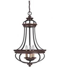 Craftmade 38733-AGTB - Stafford 3 Light Foyer in Aged Bronze/Textured Black