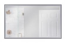 Craftmade MIR6001RT-FB3C - 60" x 36" Rectangle Black Framed LED Mirror