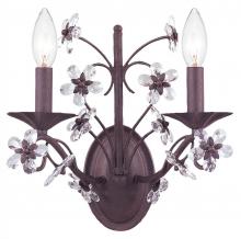 Crystorama 5402-DR - Crystorama Paris Market 2 Light Dark Rust Sconce II