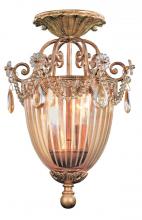 Crystorama 5631-EG - Etruscan Gold 2 Light Ceiling Mount