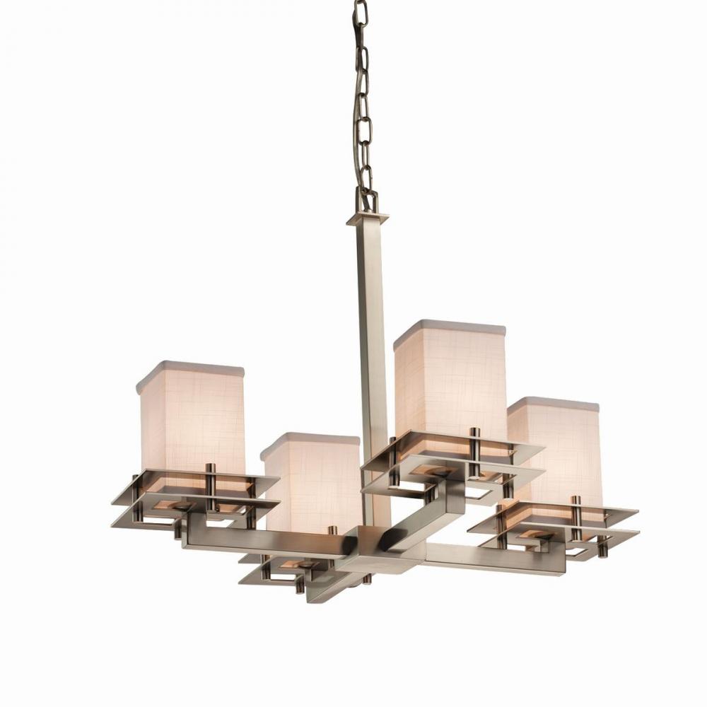 Metropolis 4-Light Chandelier