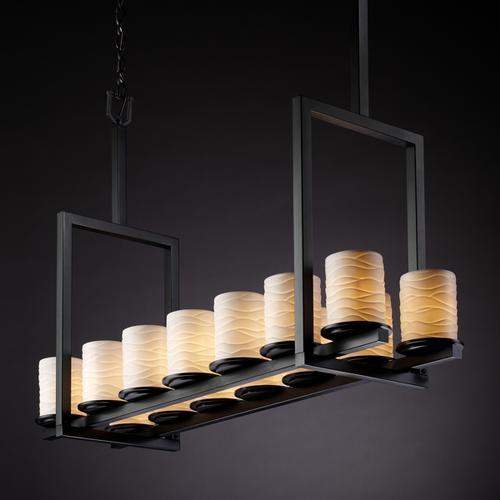 Dakota 14-Light Bridge LED Chandelier (Tall)