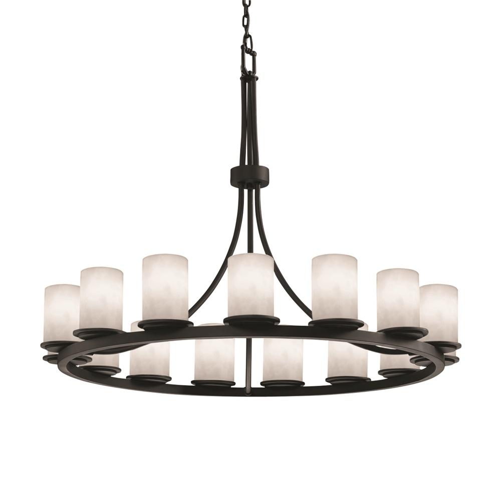 Dakota 15-Light 1-Tier Ring LED Chandelier