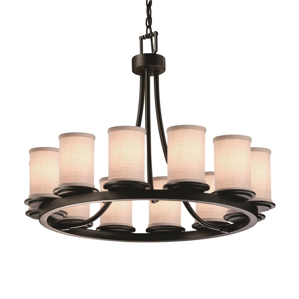 Dakota 12-Light Ring LED Chandelier (Short)