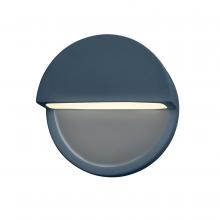 Justice Design Group CER-5610W-MID - ADA Dome Outdoor LED Wall Sconce (Closed Top)