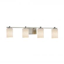 Justice Design Group CLD-8444-10-NCKL-LED4-2800 - Era 4-Light LED Bath Bar