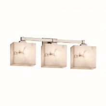 Justice Design Group FAL-8433-55-NCKL-LED3-2100 - Regency 3-Light LED Bath Bar