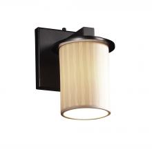 Justice Design Group POR-8771-10-WFAL-MBLK - Dakota 1-Light Wall Sconce