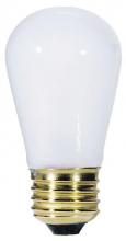 Westinghouse 0354100 - 11W S14 Incandescent Frost E26 (Medium) Base, 130 Volt, Card