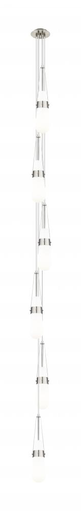 Milan - 6 Light - 6 inch - Brushed Satin Nickel - Multi Pendant