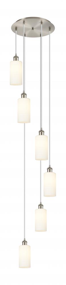 Crown Point - 6 Light - 16 inch - Brushed Satin Nickel - Multi Pendant