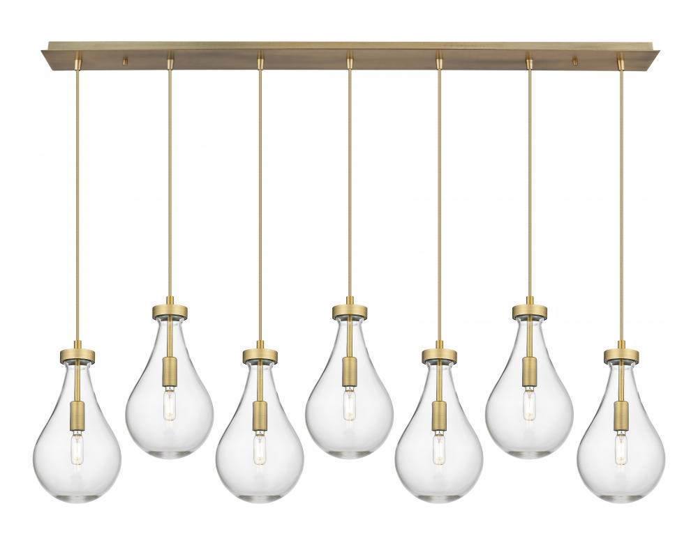 Owego - 7 Light - 49 inch - Brushed Champagne Bronze - Linear Pendant