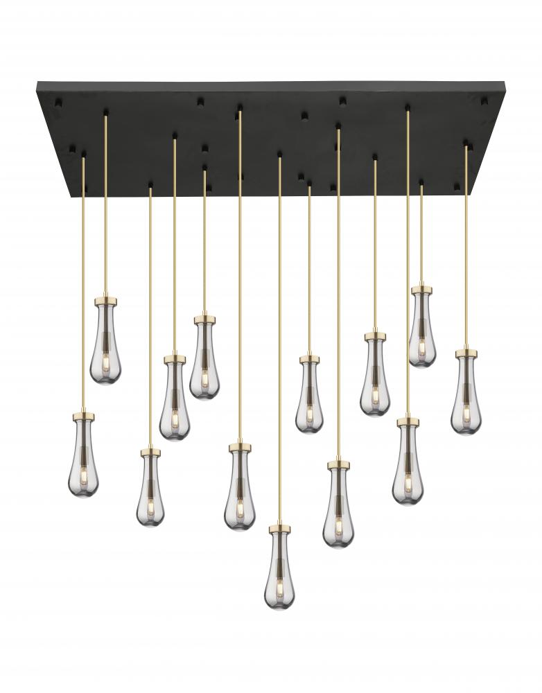 Owego - 13 Light - 54 inch - Brushed Champagne Bronze - Multi Pendant