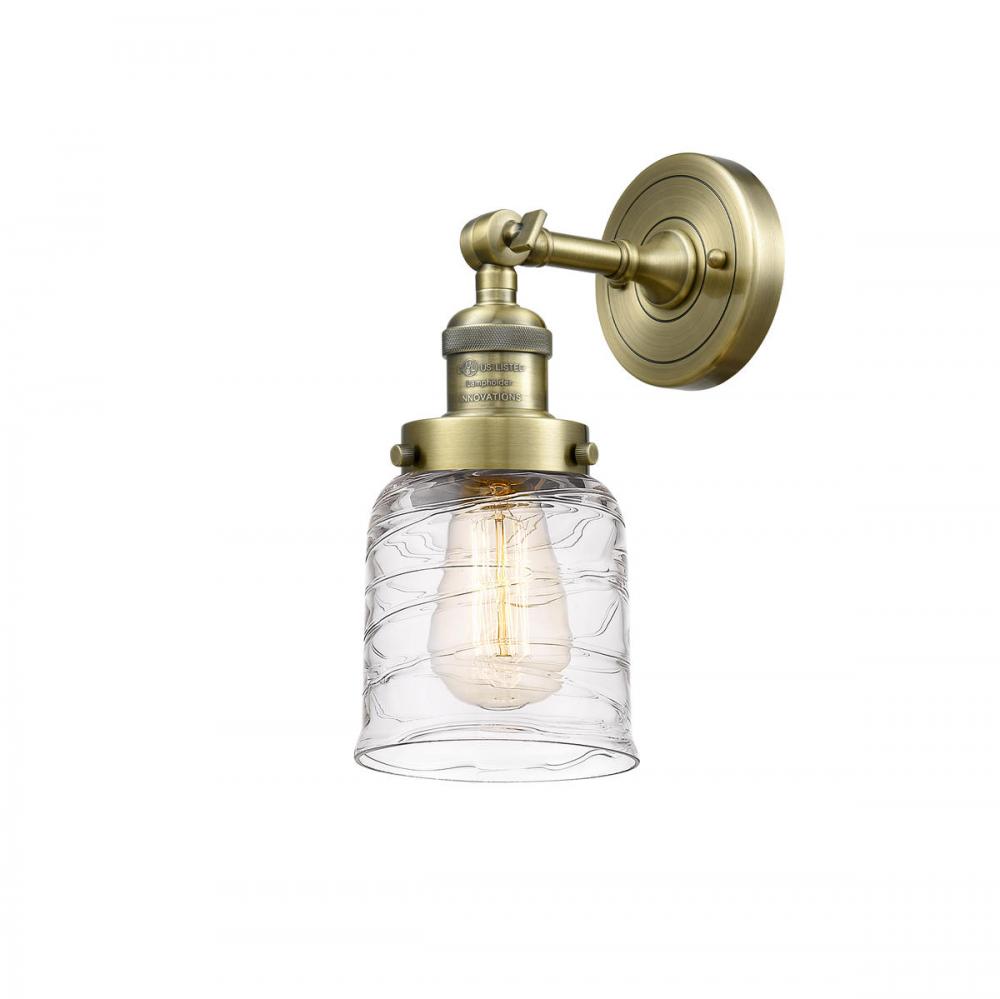 Bell - 1 Light - 5 inch - Antique Brass - Sconce