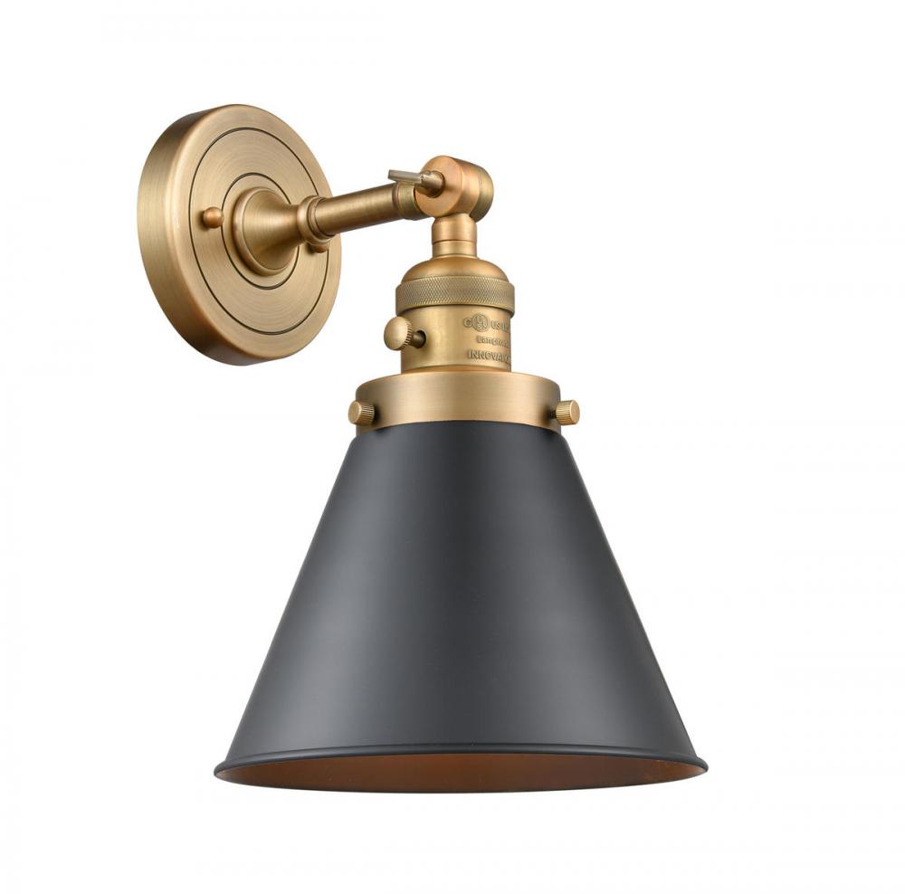 Appalachian - 1 Light - 8 inch - Brushed Brass - Sconce