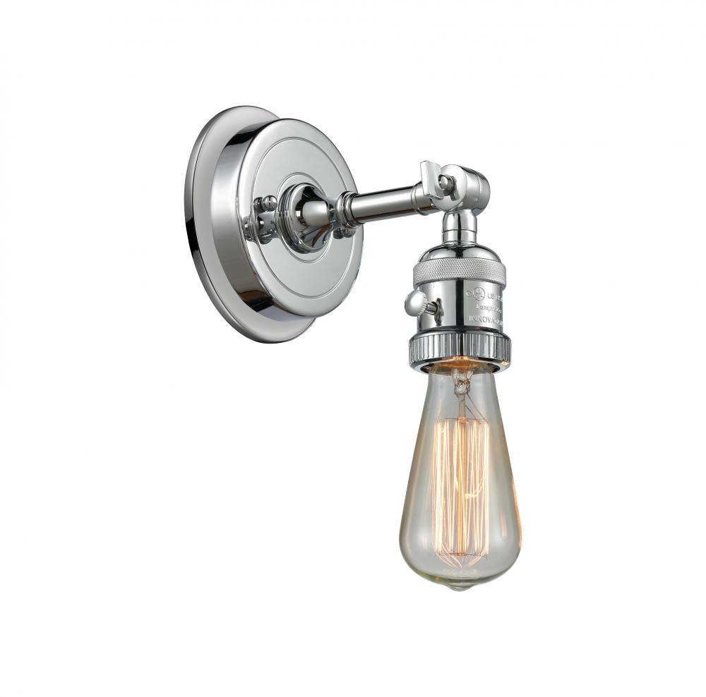 Bare Bulb Sconce With Switch