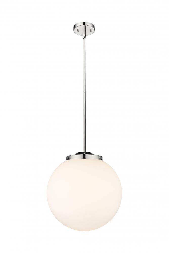 Beacon - 1 Light - 16 inch - Polished Nickel - Stem Hung - Pendant