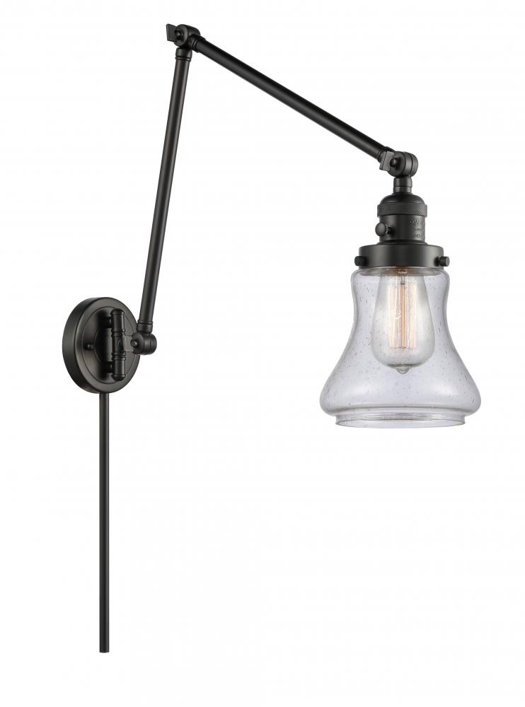 Bellmont - 1 Light - 8 inch - Matte Black -Adjustable Swing Arm
