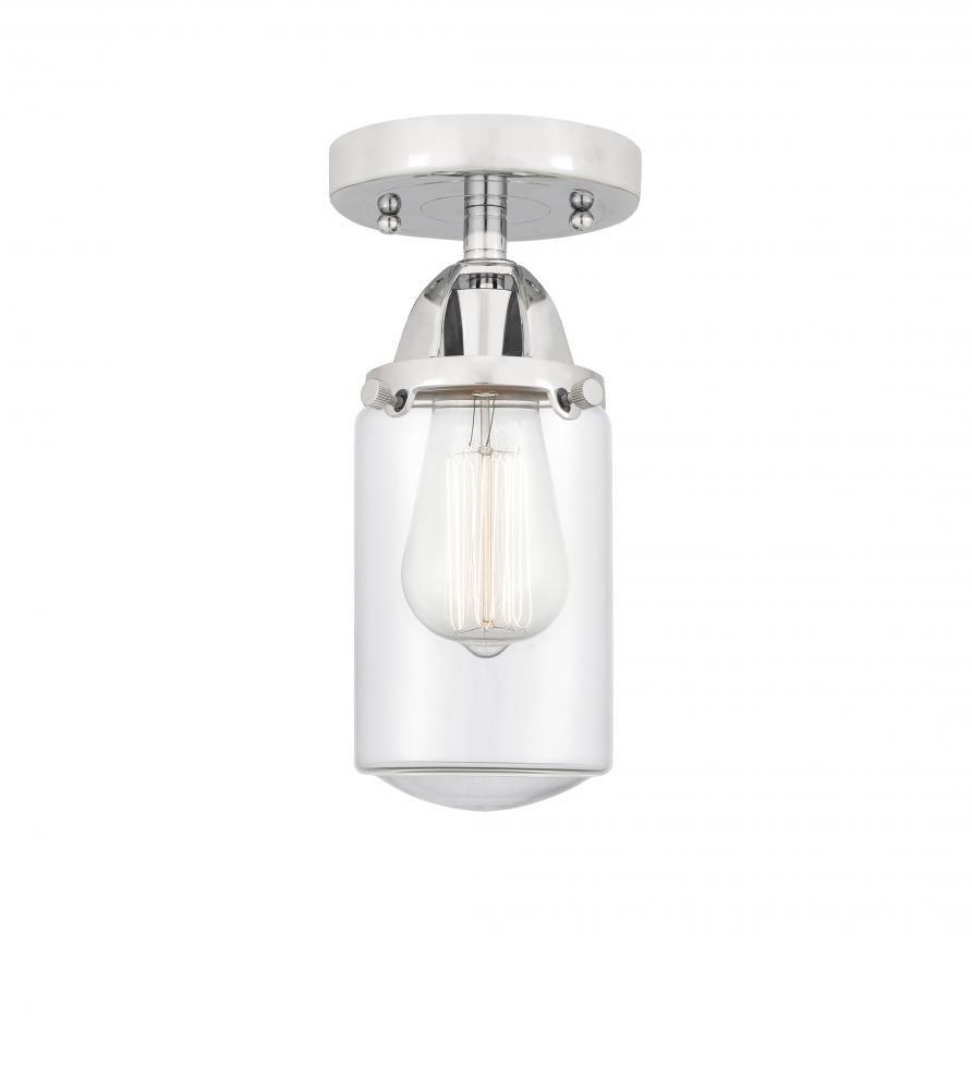 Dover - 1 Light - 5 inch - Polished Chrome - Semi-Flush Mount