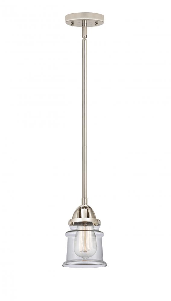 Canton - 1 Light - 5 inch - Polished Nickel - Cord hung - Mini Pendant