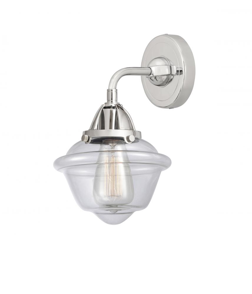 Oxford - 1 Light - 8 inch - Polished Chrome - Sconce