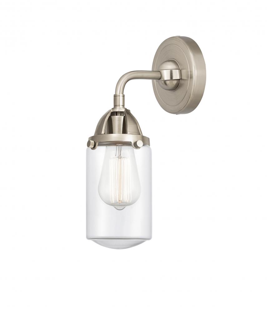 Dover - 1 Light - 5 inch - Brushed Satin Nickel - Sconce