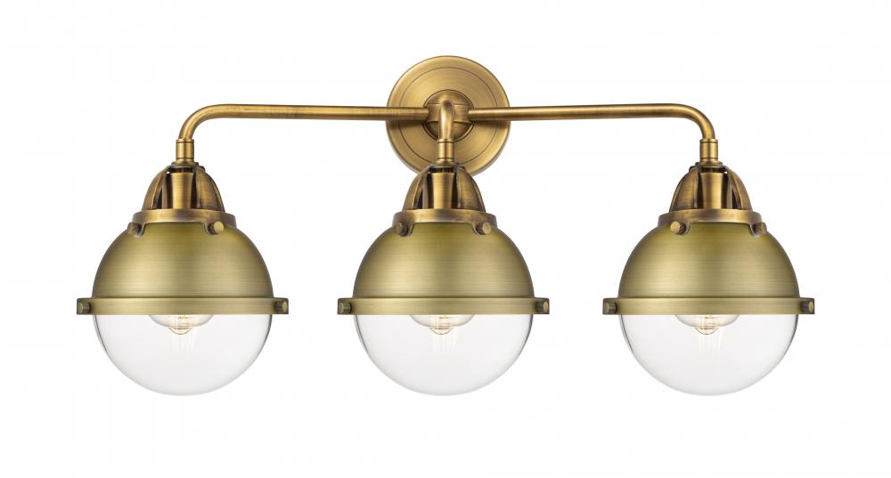 Hampden - 3 Light - 25 inch - Brushed Brass - Bath Vanity Light