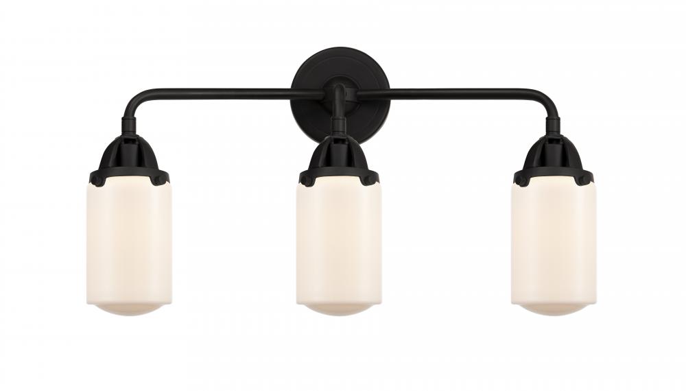 Dover - 3 Light - 23 inch - Brushed Brass - Bath Vanity Light