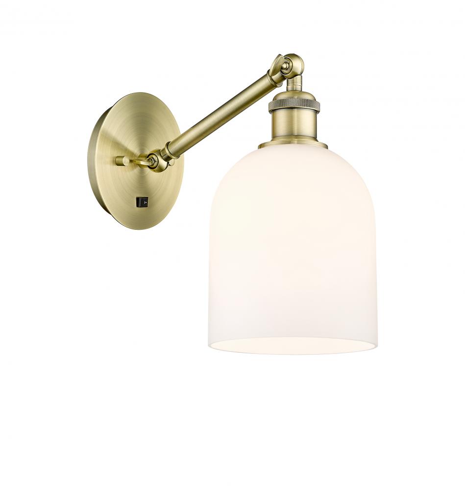 Bella - 1 Light - 6 inch - Antique Brass - Sconce