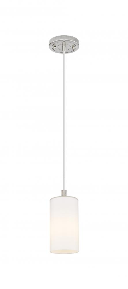 Crown Point - 1 Light - 5 inch - Satin Nickel - Pendant