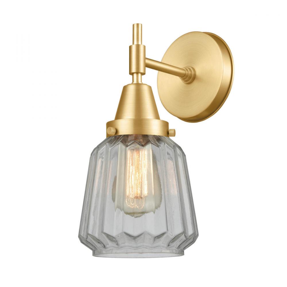 Chatham - 1 Light - 7 inch - Satin Gold - Sconce