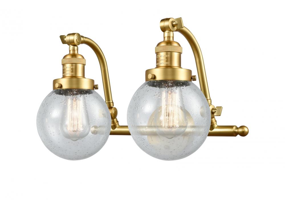 Beacon - 2 Light - 16 inch - Satin Gold - Bath Vanity Light